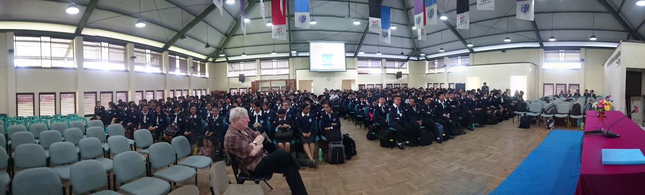 Guido Bakema at University in Indonesia